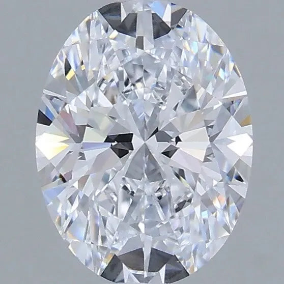1.00ct Oval Lab Grown Diamond (Colour E, Clarity VVS1, IGI Certified)