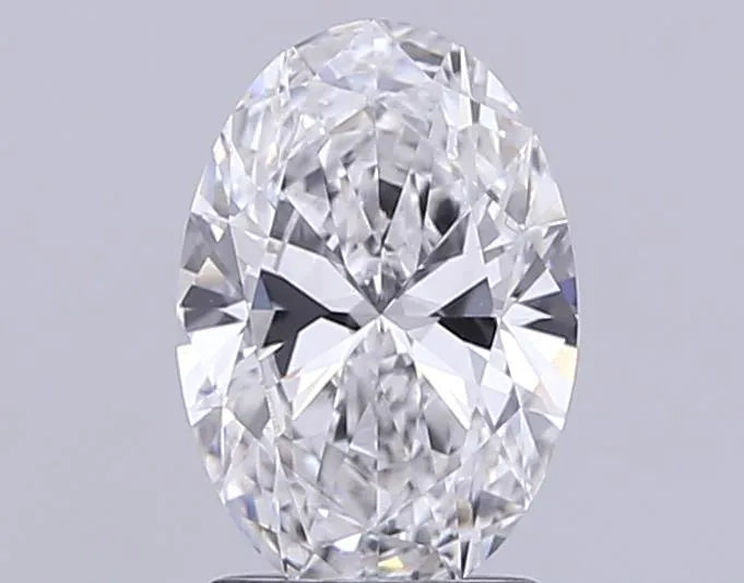 1.01ct Oval Lab Grown Diamond (Colour D, Clarity VS2, IGI Certified)