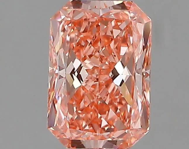 1.05ct Radiant Lab Grown Diamond (Colour Fancy Vivid Pink, Clarity VVS2, IGI Certified)