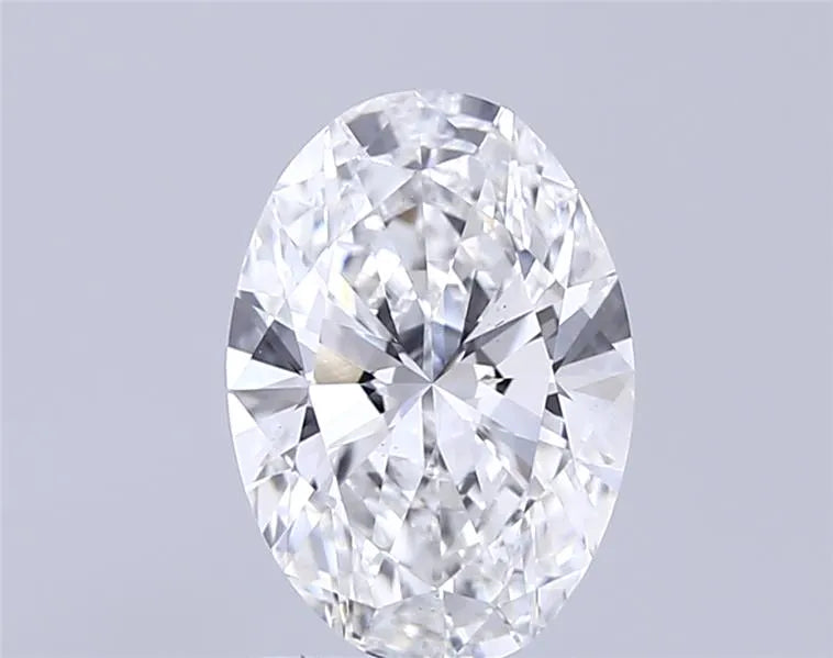 1.50ct Oval Lab Grown Diamond (Colour E, Clarity VS2, IGI Certified)