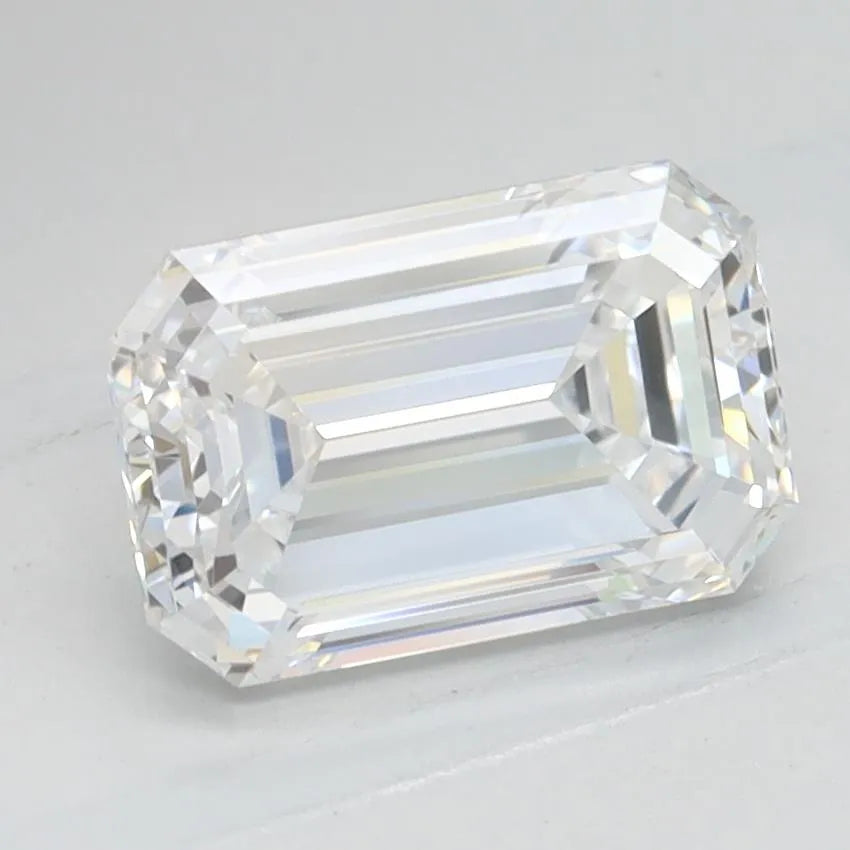1.51ct Emerald Lab Grown Diamond (Colour D, Clarity IF, IGI Certified)