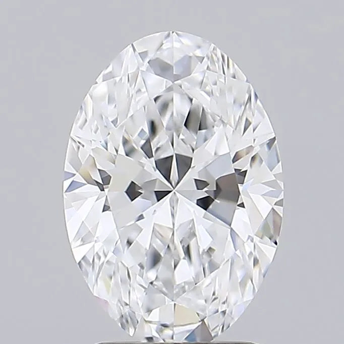 1.51ct Oval Lab Grown Diamond (Colour D, Clarity IF, IGI Certified)