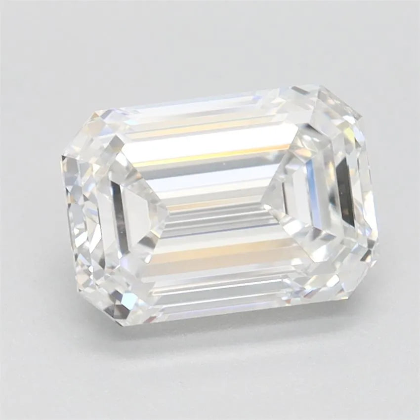 1.57ct Emerald Lab Grown Diamond (Colour D, Clarity FL, IGI Certified)