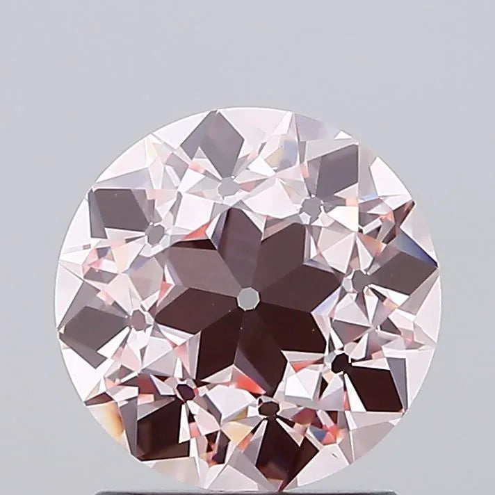 1.74ct European cut Lab Grown Diamond (Colour Fancy Intense Pink, Clarity VVS2, IGI Certified)