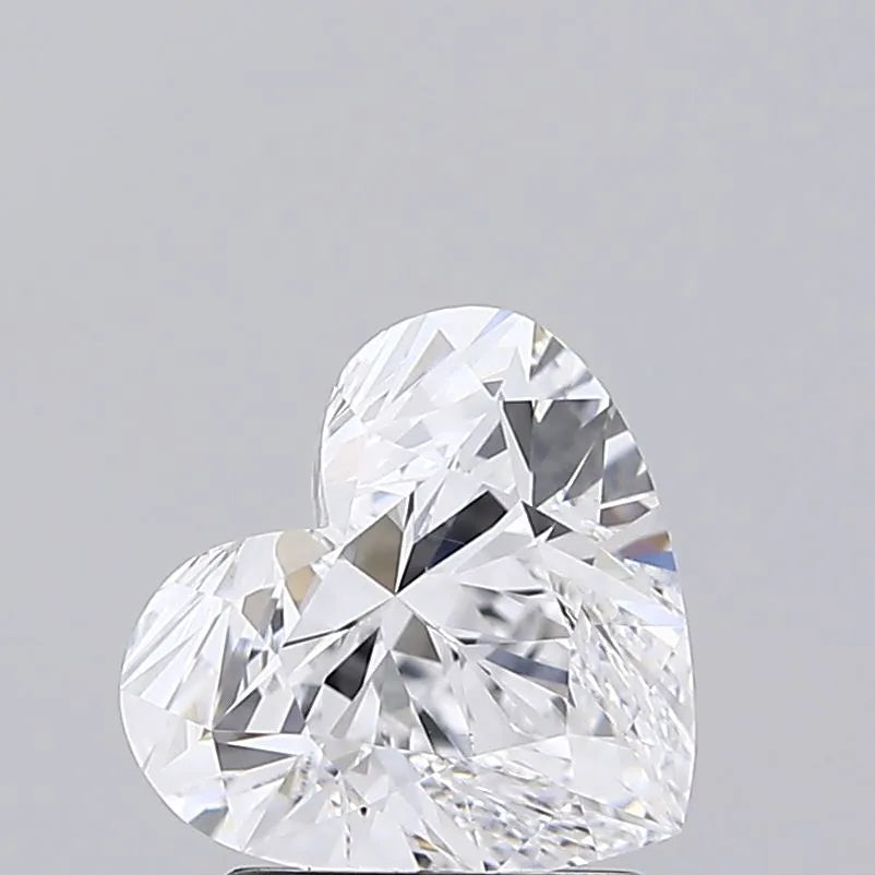 1.83ct Heart Lab Grown Diamond (Colour D, Clarity VS1, IGI Certified)