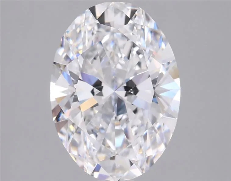 2.00ct Oval Lab Grown Diamond (Colour D, Clarity IF, IGI Certified)