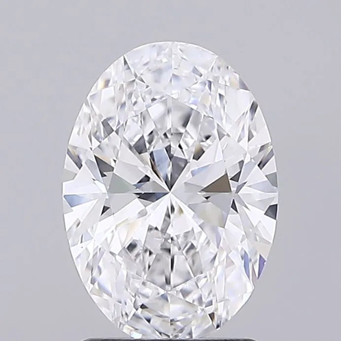 2.00ct Oval Lab Grown Diamond (Colour D, Clarity VS1, IGI Certified)
