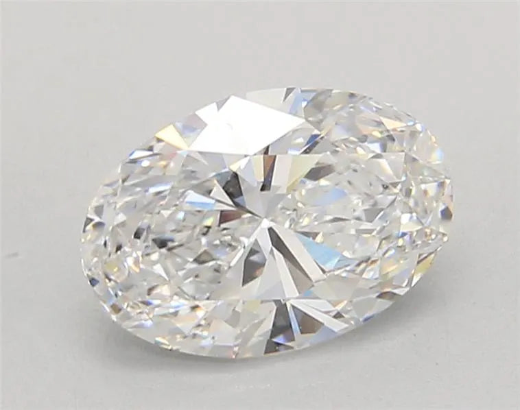 2.00ct Oval Lab Grown Diamond (Colour D, Clarity VVS2, IGI Certified)