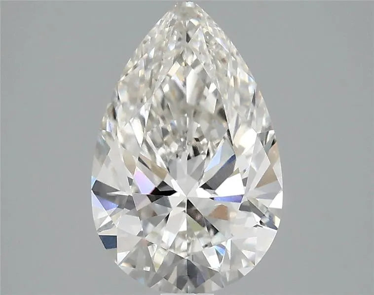 2.00ct Pear Lab Grown Diamond (Colour G, Clarity VVS2, IGI Certified)