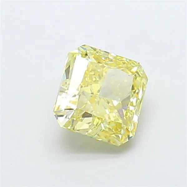 2.03ct Square radiant Lab Grown Diamond (Colour Fancy Light Yellow, Clarity VS1, IGI Certified)