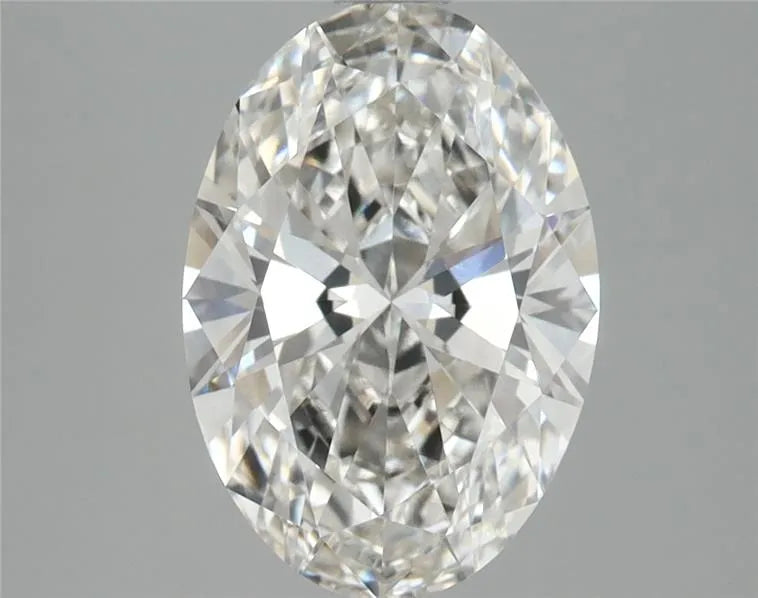 2.46ct Oval Lab Grown Diamond (Colour G, Clarity VVS2, IGI Certified)
