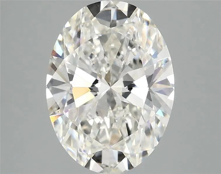 2.50ct Oval Lab Grown Diamond (Colour G, Clarity VS2, IGI Certified)