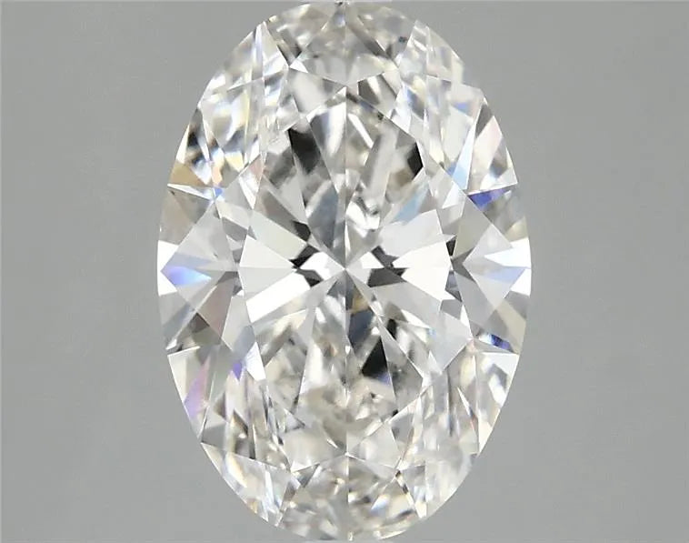2.50ct Oval Lab Grown Diamond (Colour G, Clarity VS2, IGI Certified)