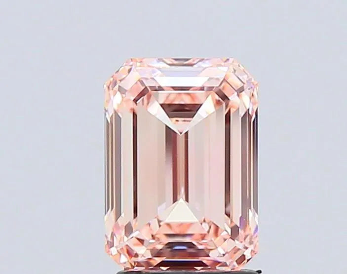 2.61ct Emerald Lab Grown Diamond (Colour Fancy Intense Pink, Clarity VVS1, IGI Certified)