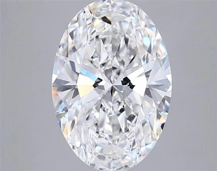 2.73ct Oval Lab Grown Diamond (Colour D, Clarity VVS1, IGI Certified)