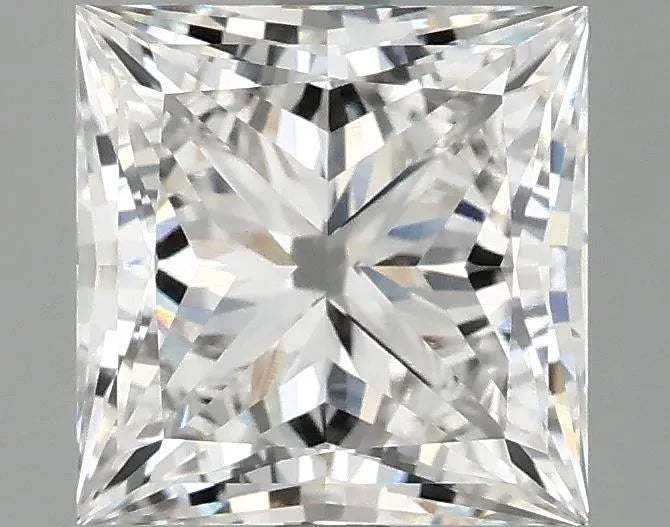 2.89ct Princess Lab Grown Diamond (Colour F, Clarity VVS2, IGI Certified)