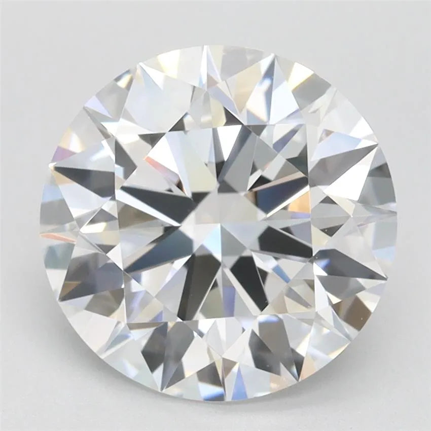 2.89ct Round Lab Grown Diamond (Colour D, Clarity FL, Cut ID, IGI Certified)