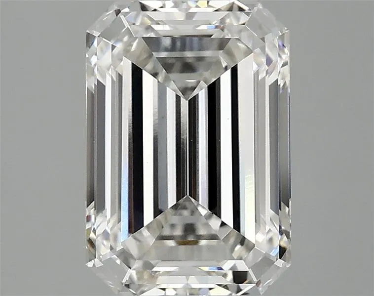 3.01ct Emerald Lab Grown Diamond (Colour G, Clarity VS1, IGI Certified)
