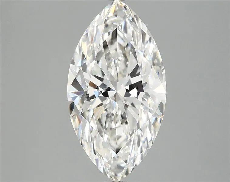 3.07ct Marquise Lab Grown Diamond (Colour F, Clarity VS2, IGI Certified)