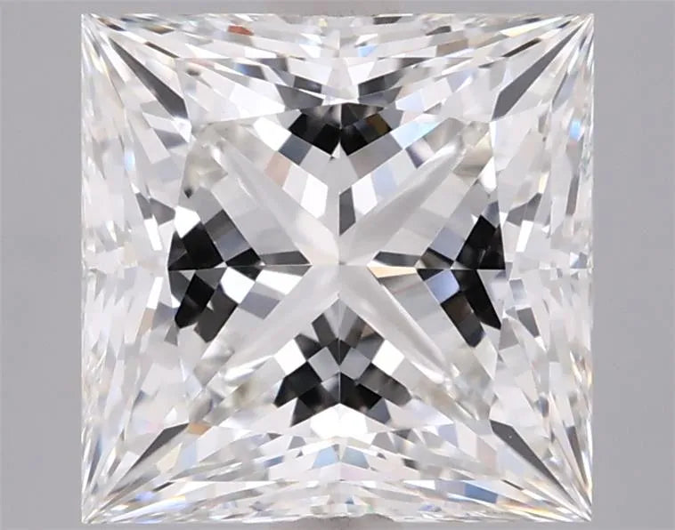 3.07ct Princess Lab Grown Diamond (Colour G, Clarity VVS2, IGI Certified)