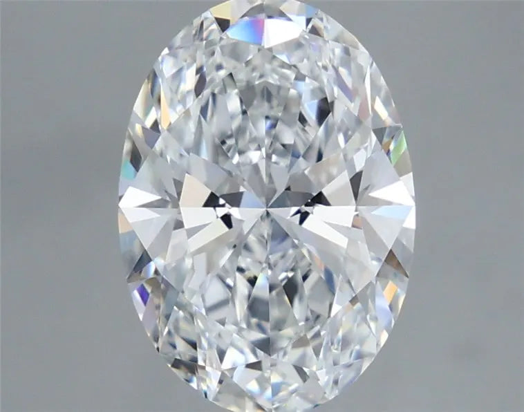 3.10ct Oval Lab Grown Diamond (Colour E, Clarity VVS2, IGI Certified)
