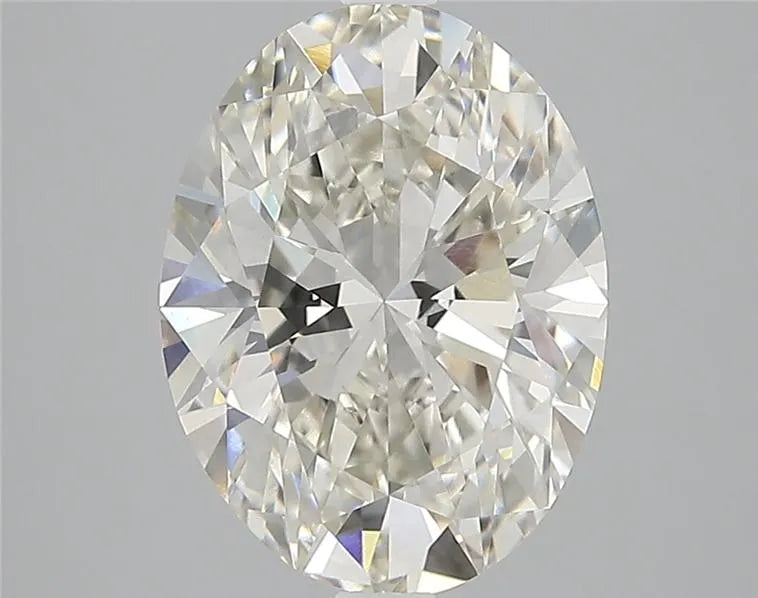 3.25ct Oval Lab Grown Diamond (Colour I, Clarity VVS2, IGI Certified)