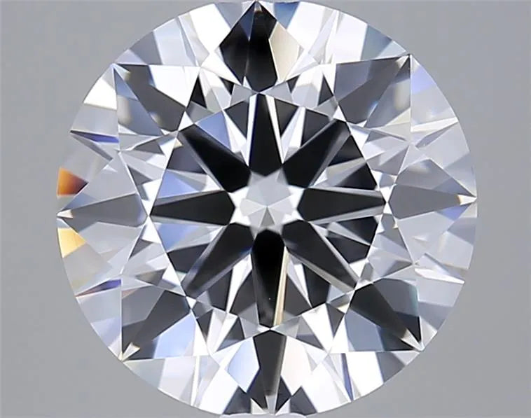 3.50ct Round Lab Grown Diamond (Colour D, Clarity VVS2, Cut EX, IGI Certified)