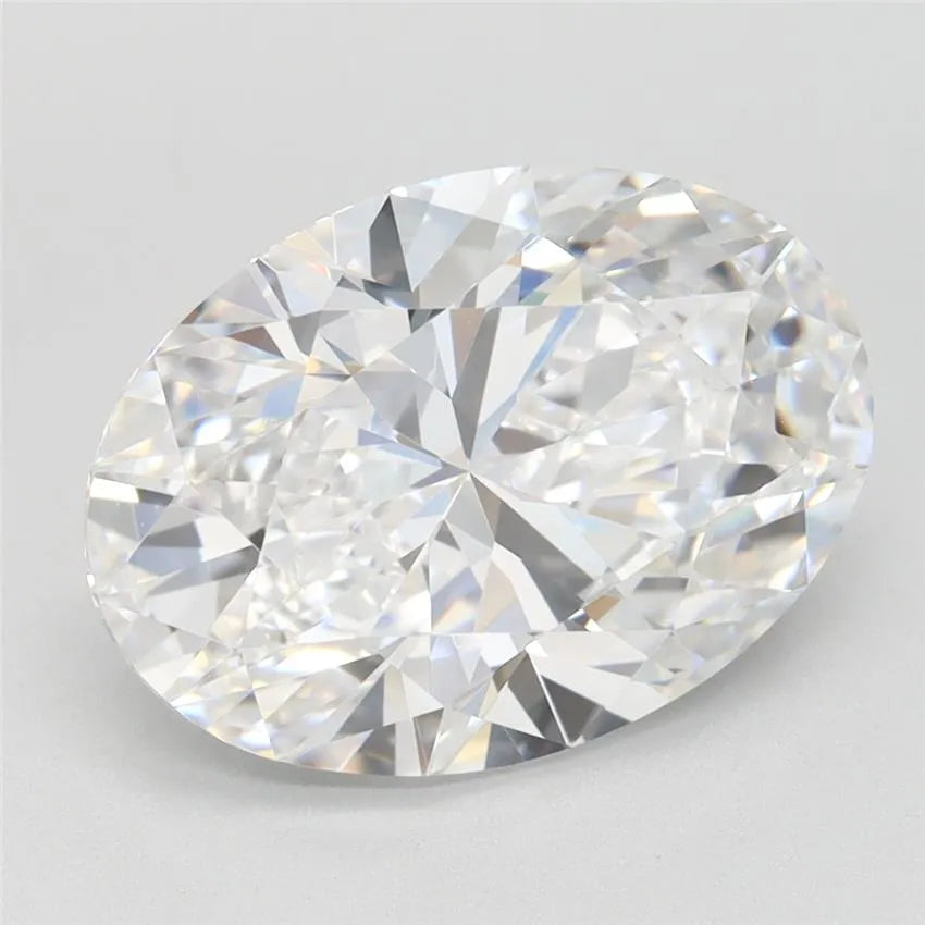 3.57ct Oval Lab Grown Diamond (Colour D, Clarity IF, IGI Certified)