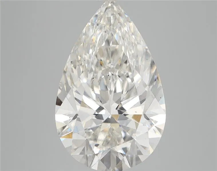 3.72ct Pear Lab Grown Diamond (Colour G, Clarity VS2, IGI Certified)