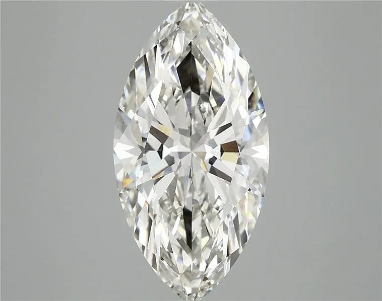 3.84ct Marquise Lab Grown Diamond (Colour H, Clarity VVS2, IGI Certified)