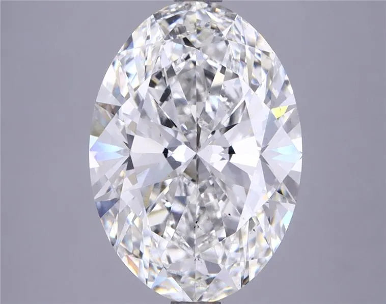 3.92ct Oval Lab Grown Diamond (Colour G, Clarity VS2, IGI Certified)