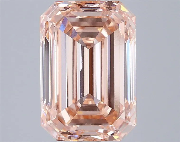 4.01ct Emerald Lab Grown Diamond (Colour Fancy Intense Pink, Clarity VS1, IGI Certified)