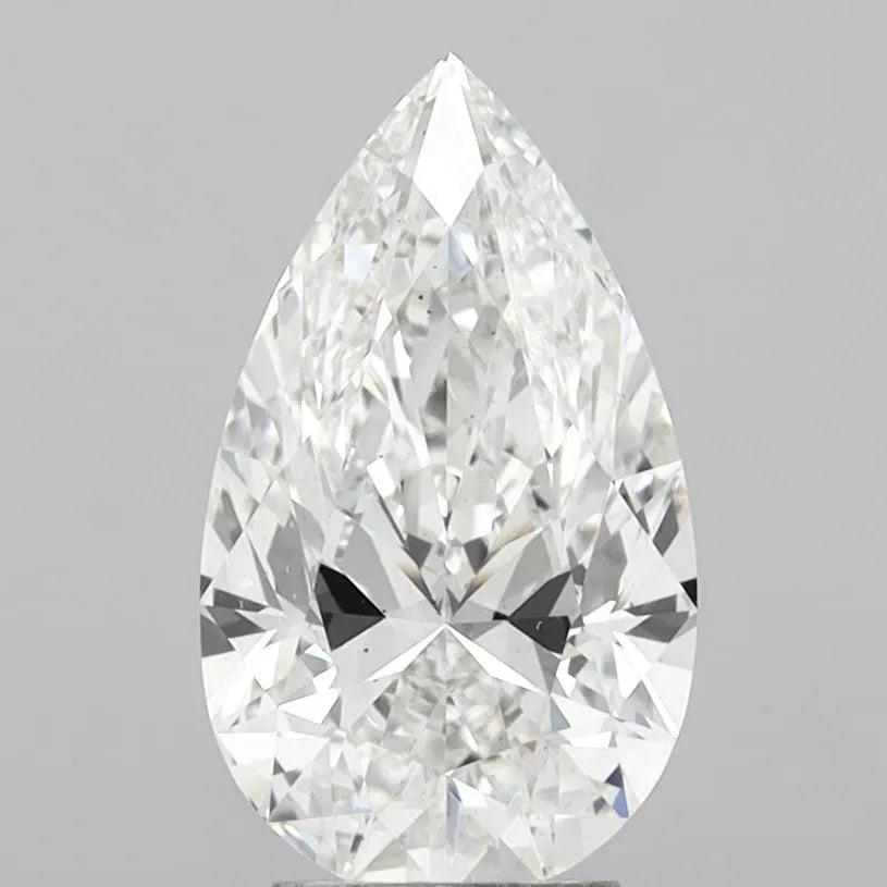 4.01ct Pear Lab Grown Diamond (Colour F, Clarity VS2, IGI Certified)