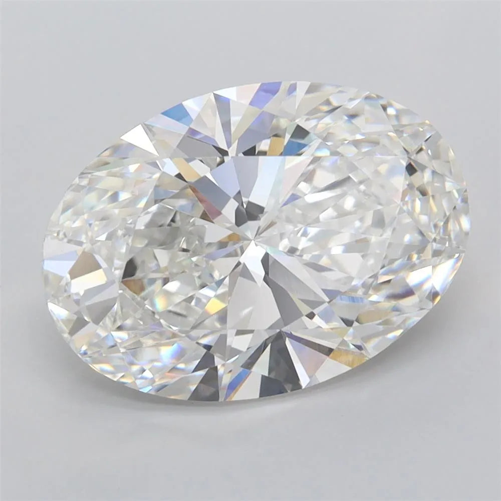 4.06ct Oval Lab Grown Diamond (Colour F, Clarity VVS1, IGI Certified)
