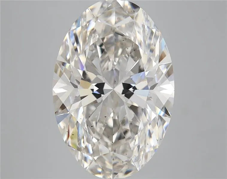 4.06ct Oval Lab Grown Diamond (Colour H, Clarity VS2, IGI Certified)