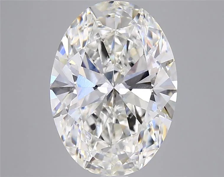 5.05ct Oval Lab Grown Diamond (Colour G, Clarity VVS2, IGI Certified)