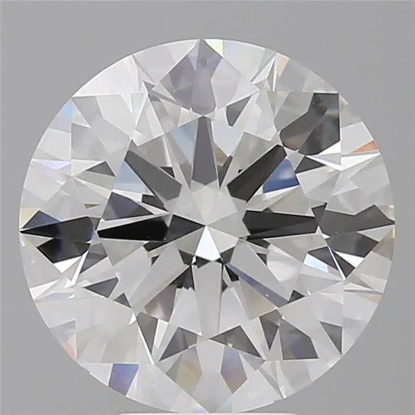 5.10ct Round Lab Grown Diamond (Colour E, Clarity VVS2, Cut ID, IGI Certified)