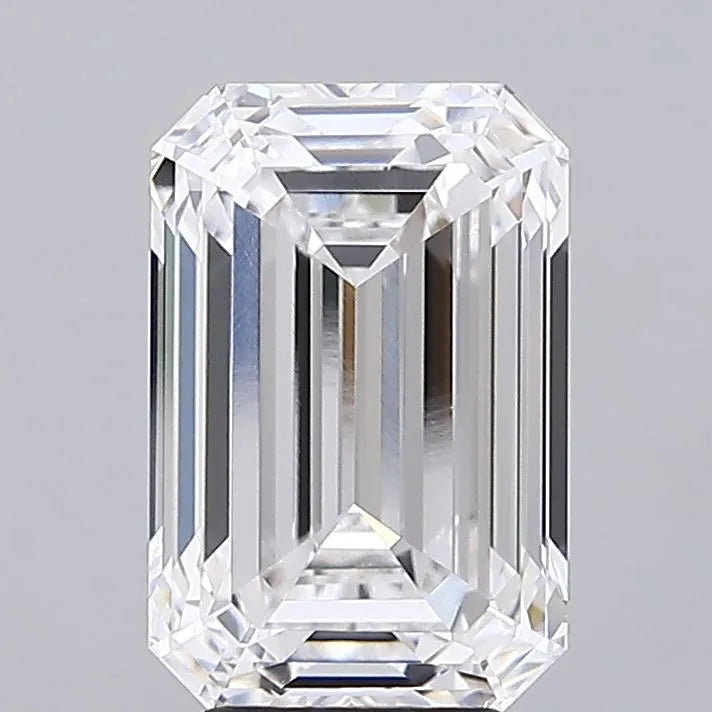 5.16ct Emerald Lab Grown Diamond (Colour E, Clarity IF, IGI Certified)