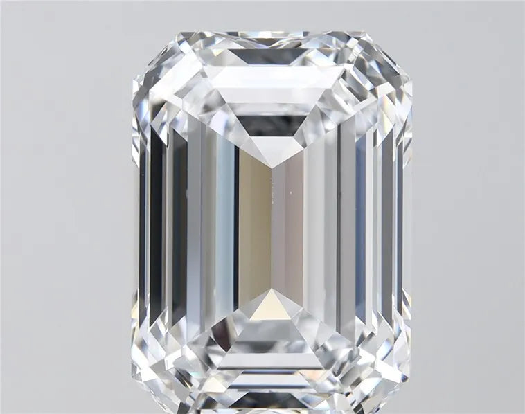 6.08ct Emerald Lab Grown Diamond (Colour E, Clarity IF, IGI Certified)