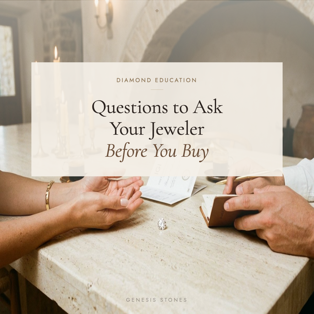 Questions to Ask Your Jeweler Before Buying a Diamond