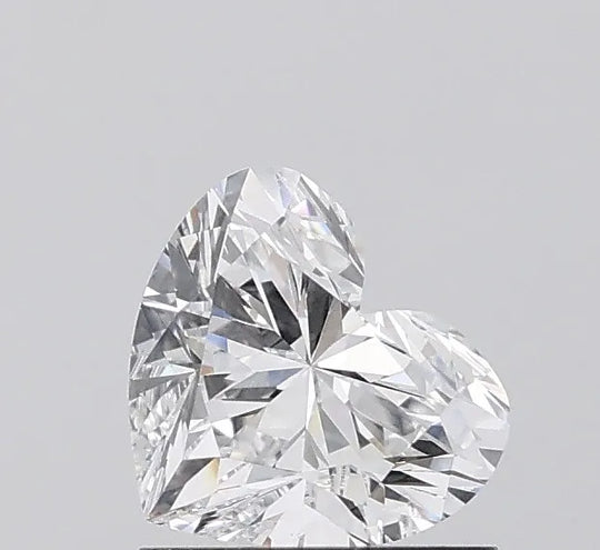 0.93ct Heart Lab Grown Diamond (Colour D, Clarity VS1, IGI Certified)