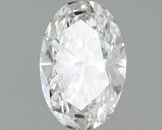 1.00ct Oval Lab Grown Diamond (Colour F, Clarity VS2, IGI Certified)
