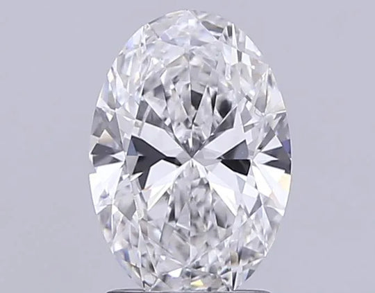 1.01ct Oval Lab Grown Diamond (Colour D, Clarity VS2, IGI Certified)