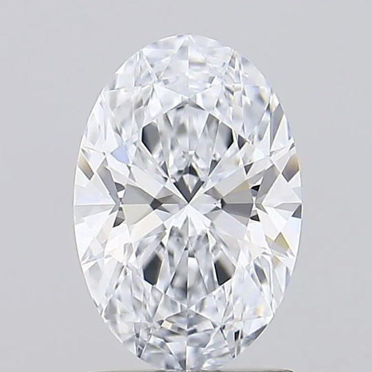 1.29ct Oval Lab Grown Diamond (Colour E, Clarity IF, IGI Certified)