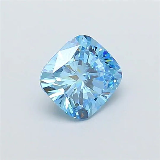 1.49ct Cushion modified Lab Grown Diamond (Colour Fancy Vivid Blue, Clarity VS1, IGI Certified)