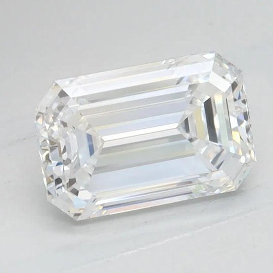 1.51ct Emerald Lab Grown Diamond (Colour D, Clarity IF, IGI Certified)