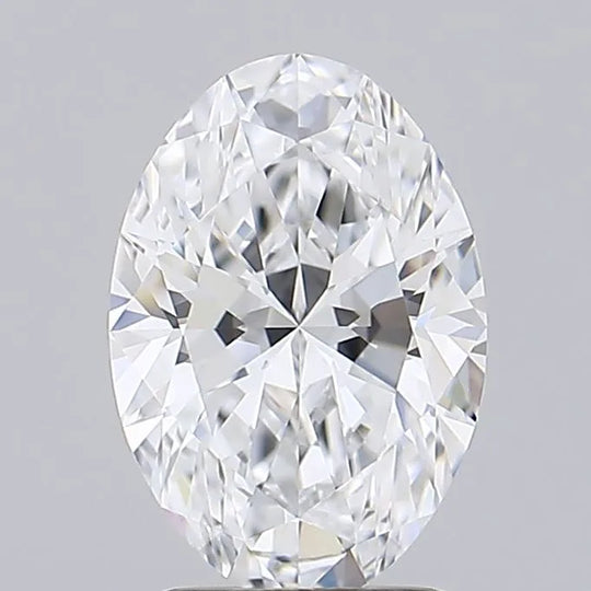 1.51ct Oval Lab Grown Diamond (Colour D, Clarity IF, IGI Certified)