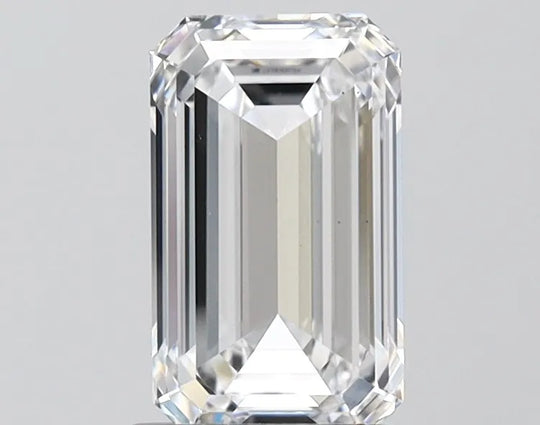 1.56ct Emerald Lab Grown Diamond (Colour D, Clarity VS1, IGI Certified)