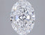 1.66ct Oval Lab Grown Diamond (Colour D, Clarity VVS1, IGI Certified)