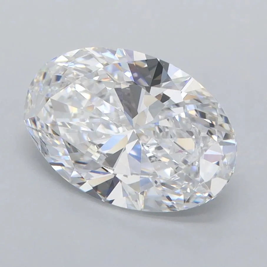 2.00ct Oval Lab Grown Diamond (Colour D, Clarity FL, IGI Certified)